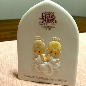 1981 Charter Member: Precious Moments Collector’s Club Plaque